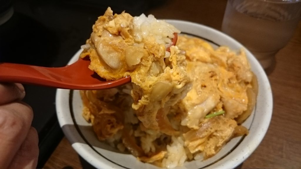丸亀製麺親子丼ミニアップ
